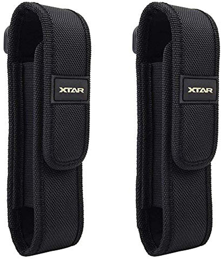 Skanto | Xtar 2-Pack Lommelykt Batteri Pouch Holster For 6.5"-8" Lommelykter Kompatibel Med Fenix & Sure