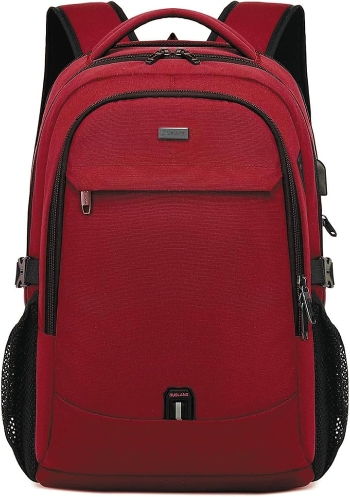 Vanntett reise laptop ryggsekk med USB-port og organisert lagring | Skanto