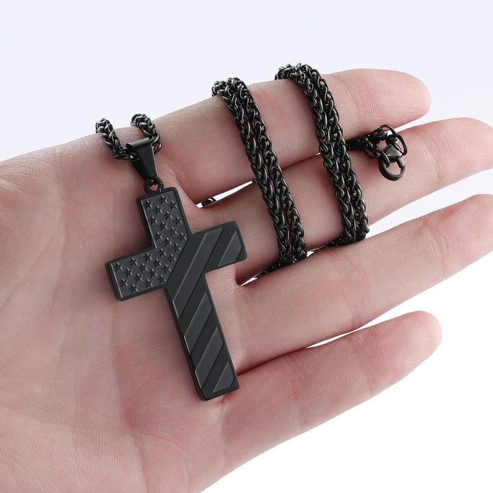Skanto | IronPride Kors Amerikansk Flagg Kors Smykke