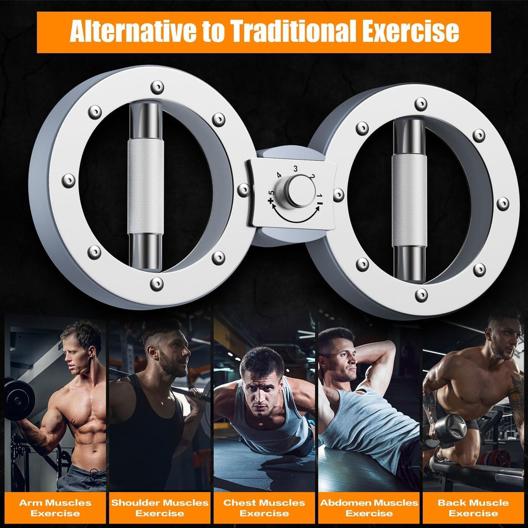 Twister Armtrainer med einstellbarem 12-Pfund-Widerstand og 360°-rotasjon – Zeynor