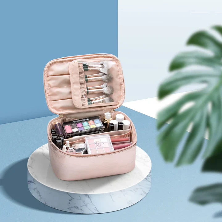 Skanto | Praktisk make-up organisador for reise | Med rom og skillevegger