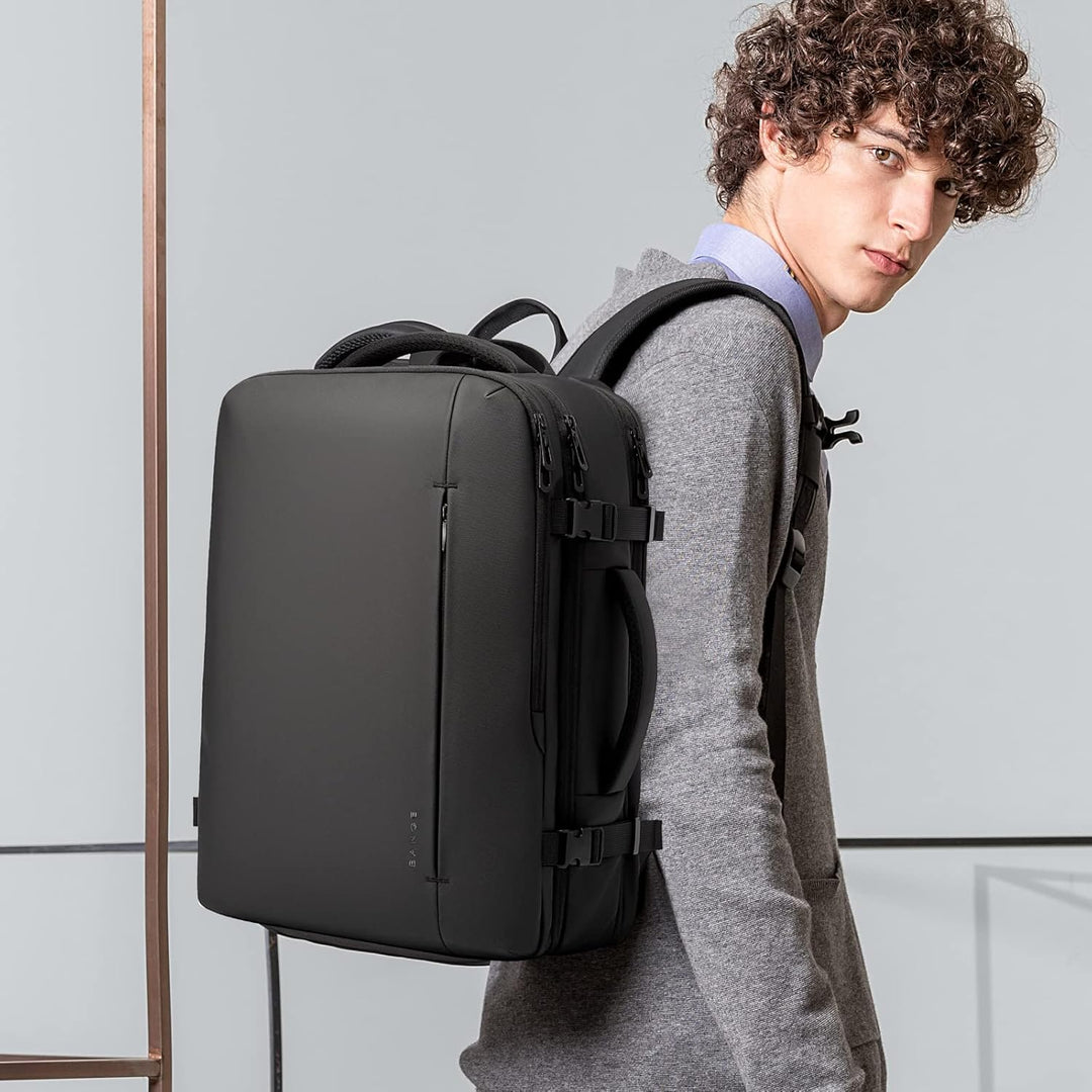 Utvidbar 26–45L Vanntett Reise Ryggsekk med Laptoplomme & Duffelbærer | Skanto