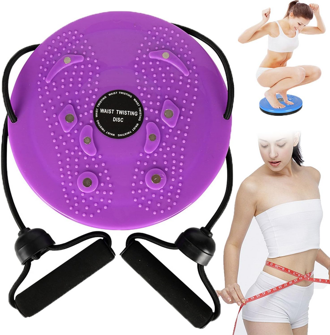 Skanto | Waist Whisper Twisting Disc Pro | Magnetisk Massasje Balansebrett for Kjerne Styrke & Midje Trening Hjemme