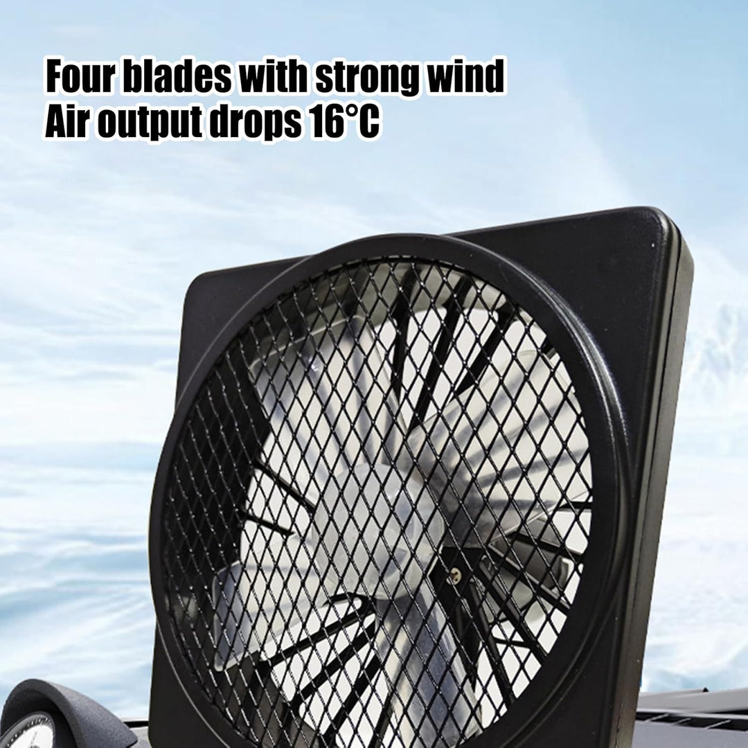 Frendorf | 12V USB Luftsirkulator Bil AC Kjølevifte med 360° Rotasjon (1+1 GRATIS) – Aurovent