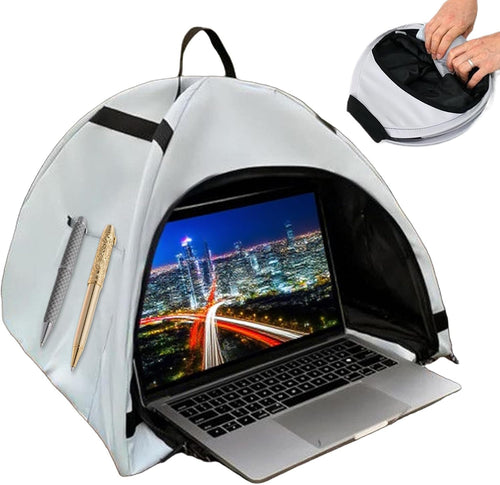 Skanto | Laptop Solskjerm – Sammenleggbar Anti-blendings Personvernstelt for 13–16