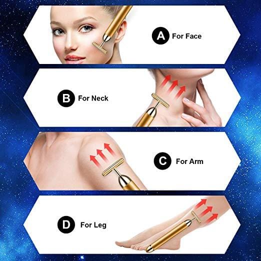 Facial T-Bar Gull Massager | Skanto