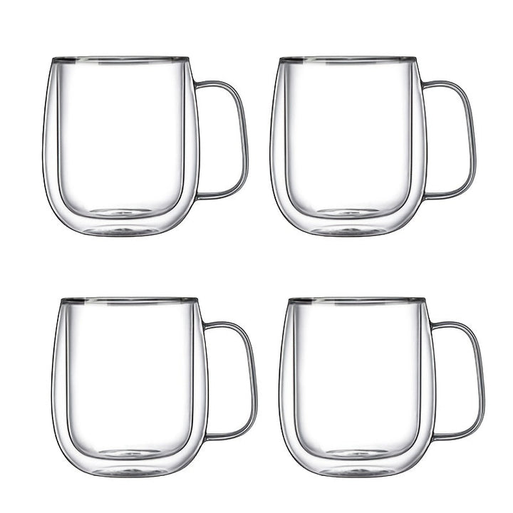 ThermoSip Dobbelveggede Glasskrus – Borosilikatglass, Varmebestandig & Elegant | Skanto