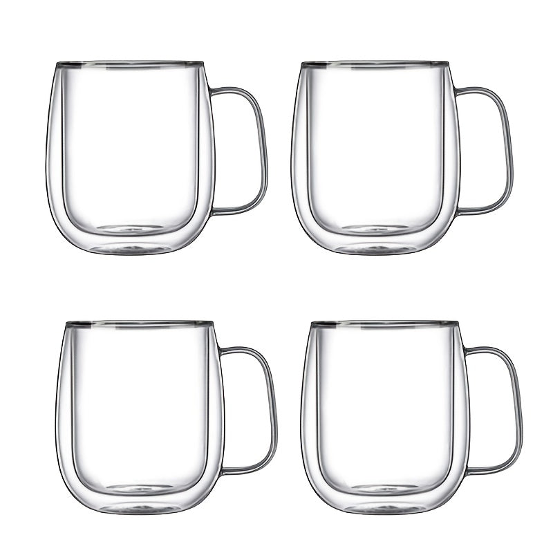 ThermoSip Doppelwandiger Glasbecher – Borosilikatglas, hitzebeständig og elegant