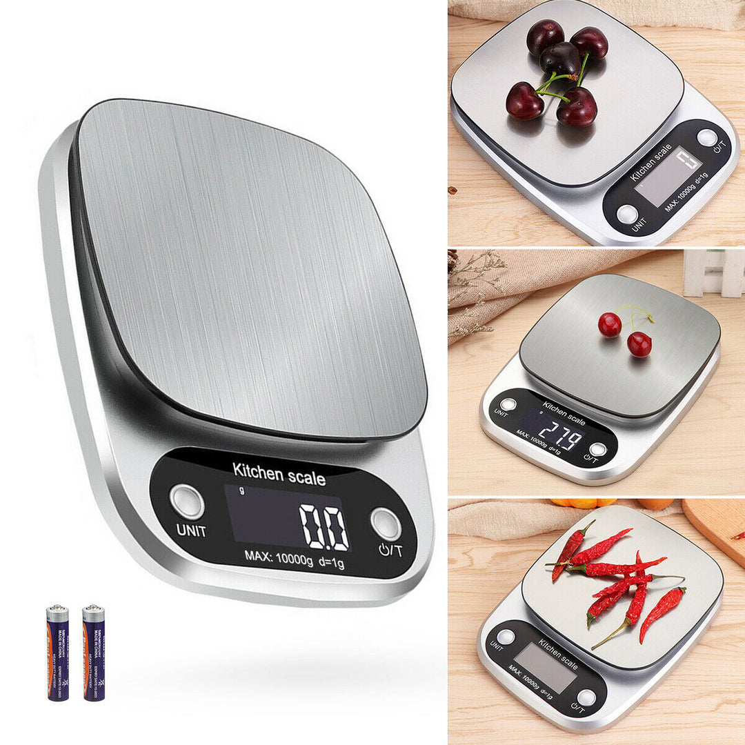 Digital kjøkkenvekt, 10 kg kapasitet. | Skanto
