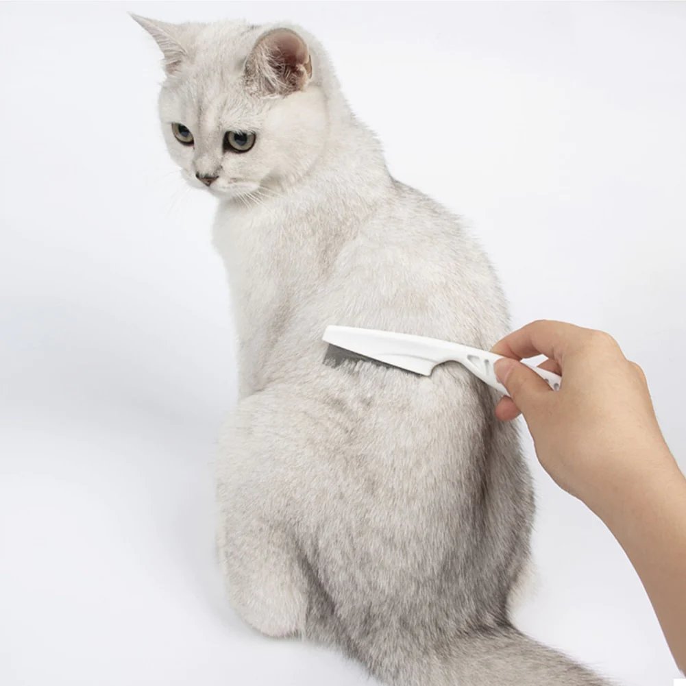 Skanto | Multifunksjonell Pet Hair Comb Flått- og Tåre Flekkfjerning