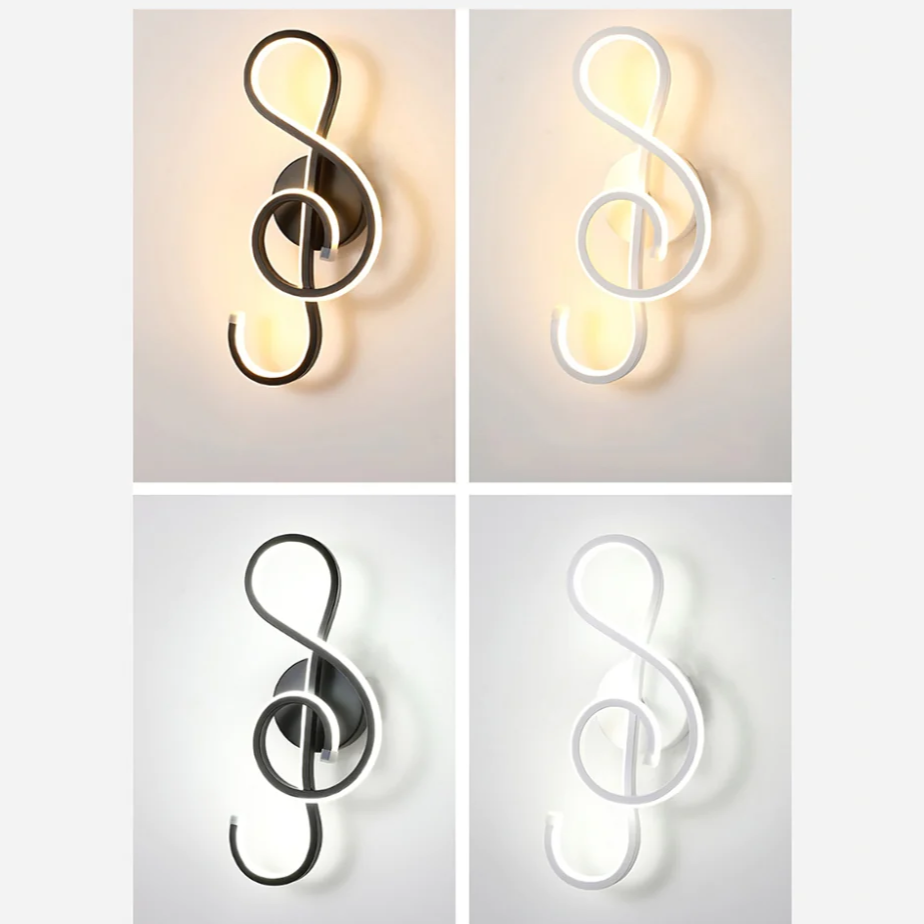 ÉclatHarmonieux – Elegant Vegglampe for en Avslappende Atmosfære Skanto
