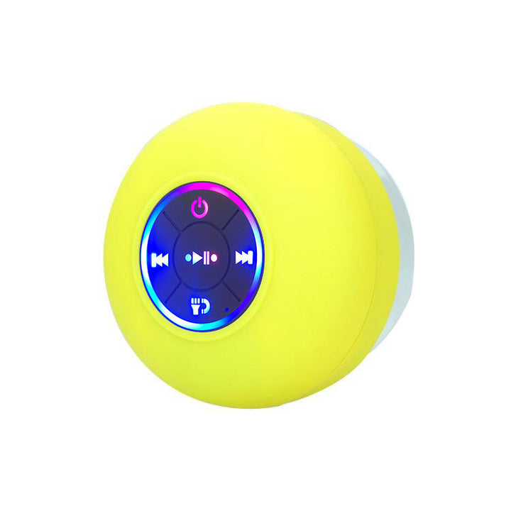 Mini Bluetooth dusj høyttaler med LED lys | Skanto