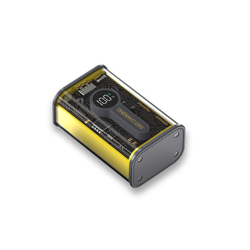 Skanto | Transparent Mecha Vind Super Kapasitet Power Bank (10000mah)
