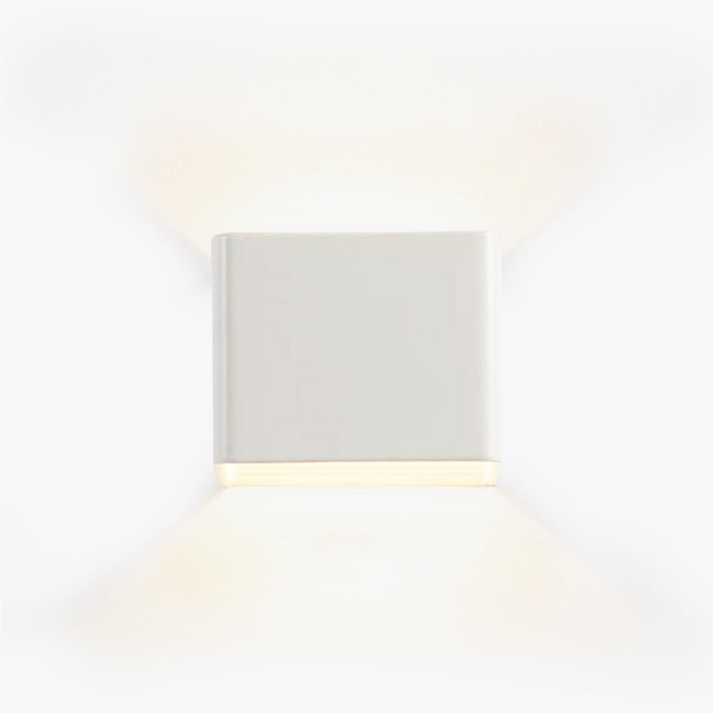 Imogen Moderne firkantet vegglampe