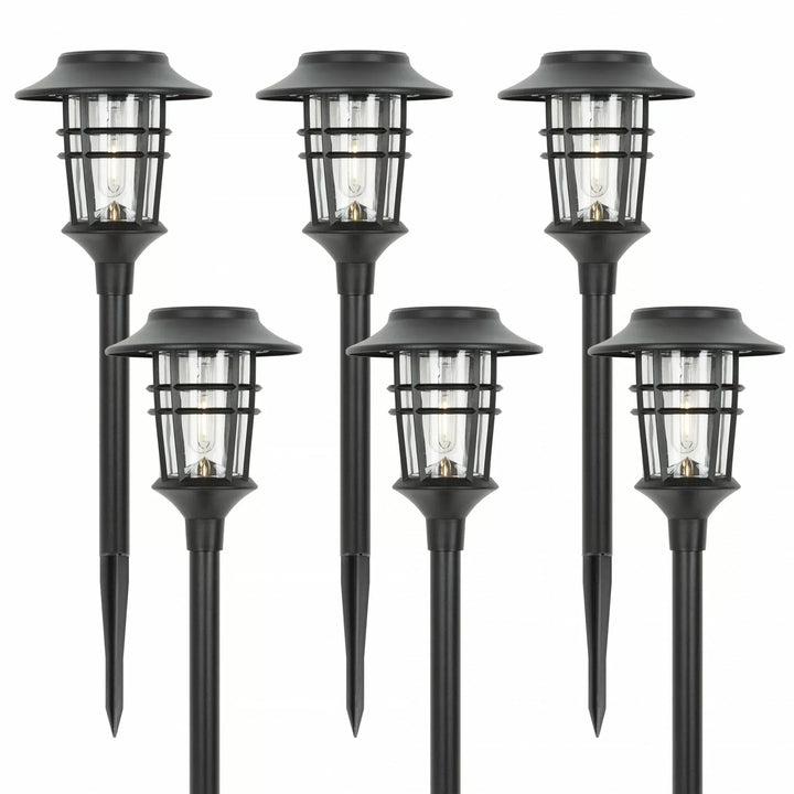 Premium Solar Torch Garden Lights - Set of 6 | Skanto