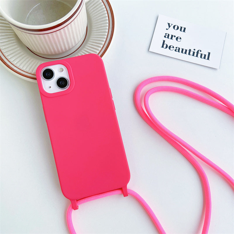 Skanto | Solid silikon lanyard case for iPhone