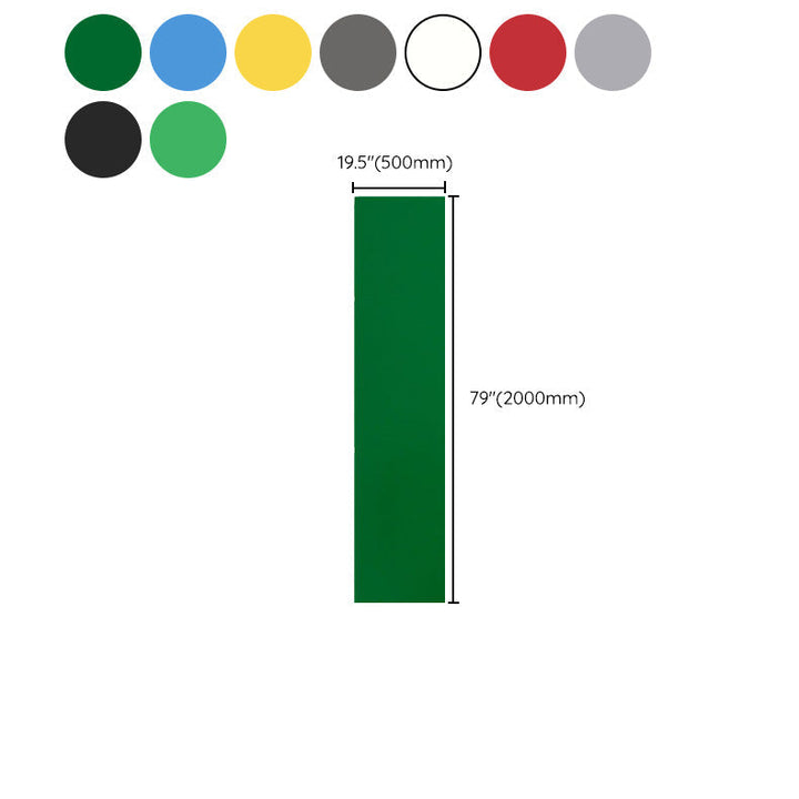 Vanntett PVC-gulv i ensfargede farger, selvklebende, ripebestandig PVC-gulv