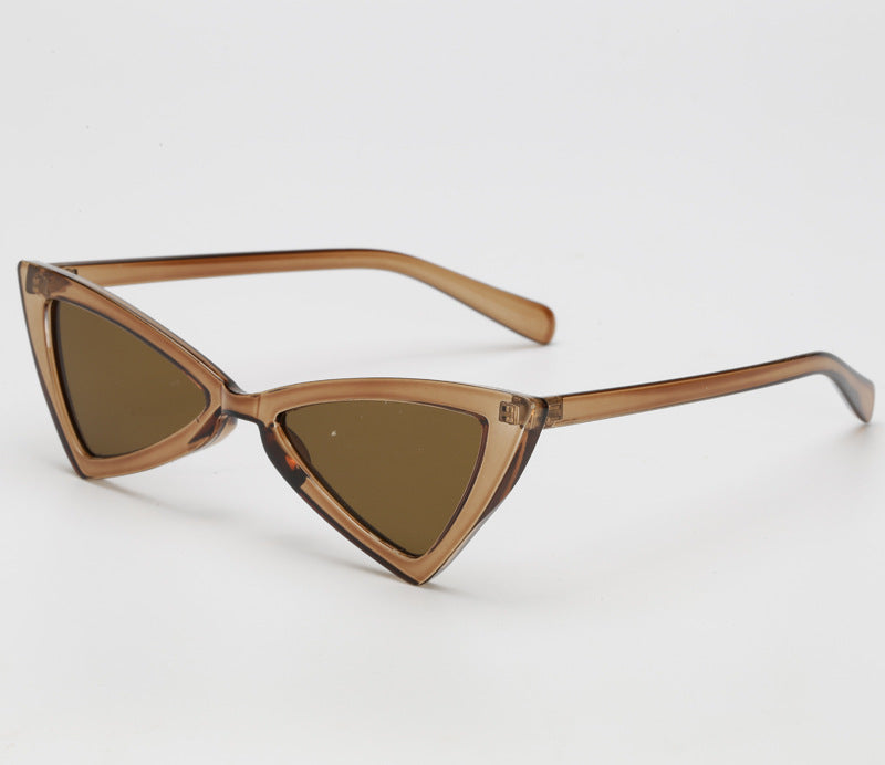 Dame Cat-Eye solbriller med ultralett ramme og polariserte linser Skanto