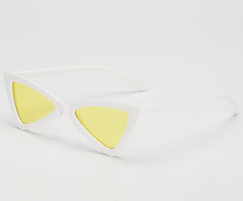 Dame Cat-Eye solbriller med ultralett ramme og polariserte linser Skanto