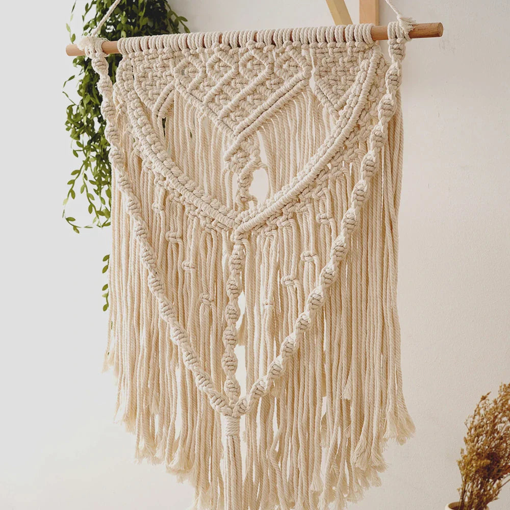 Skanto | Beige Tapestry for Modern Minimalist Decor