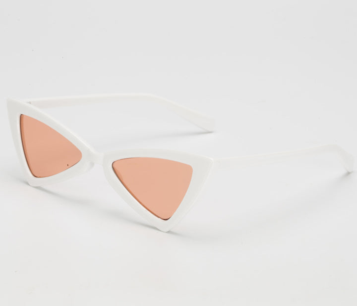Dame Cat-Eye solbriller med ultralett ramme og polariserte linser Skanto