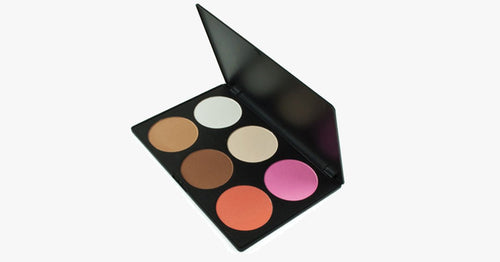 Skanto | Rosa og fersken 6 farge blush-palett