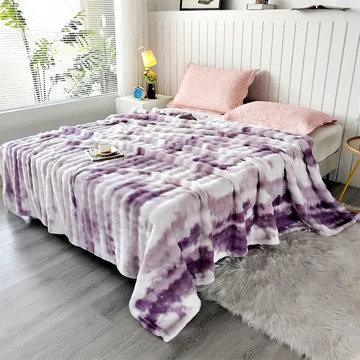Skanto | Tie-Dye Ultra Soft Faux Rabbit Fur Krabbe Teppet