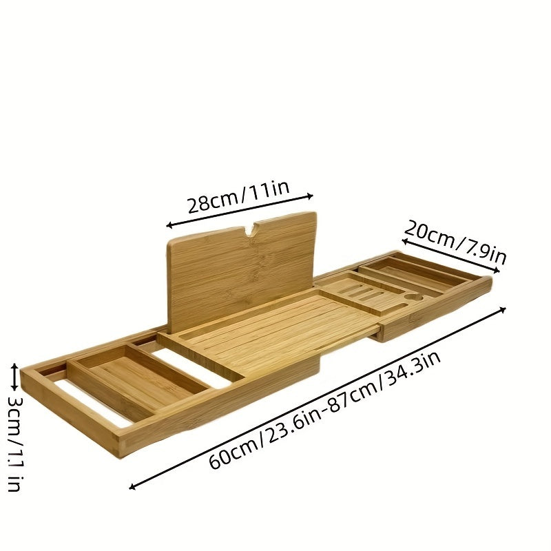 Skanto | Bamboo Badekarbrett - For Ultimat Avslapning