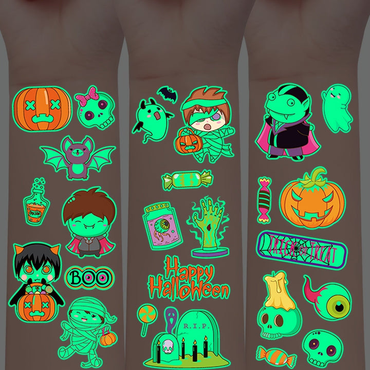 Skanto | Midlertidig Glow in the Dark Barne Tatoveringer
