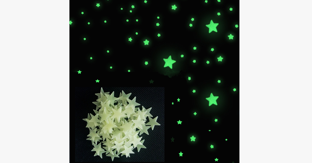 Skanto | Lys Fluorescerende Veggklistremerker