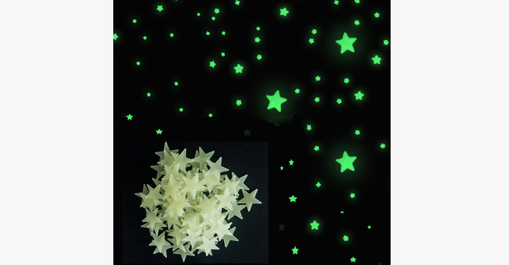 Skanto | Lys Fluorescerende Veggklistremerker