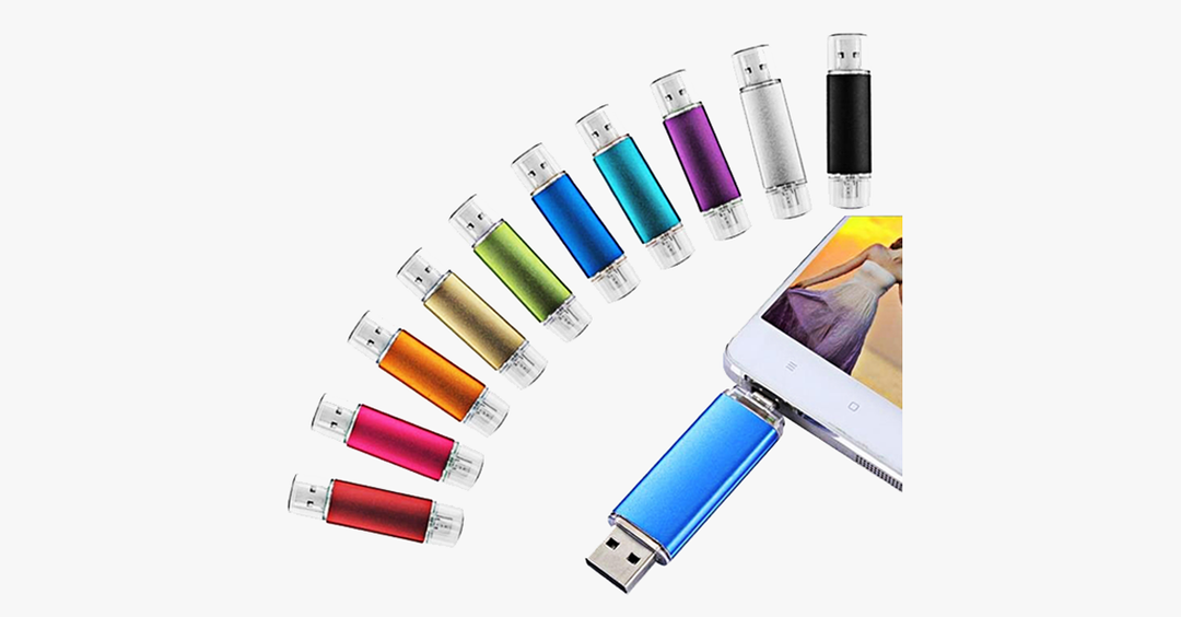 Skanto | Multi-Farge Høyhastighets Flash Drive for Android – Bærbar og Stilig