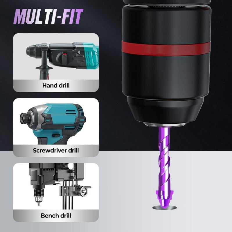 Woyuosn VioletShield Quad-Edge Drill Set Skanto