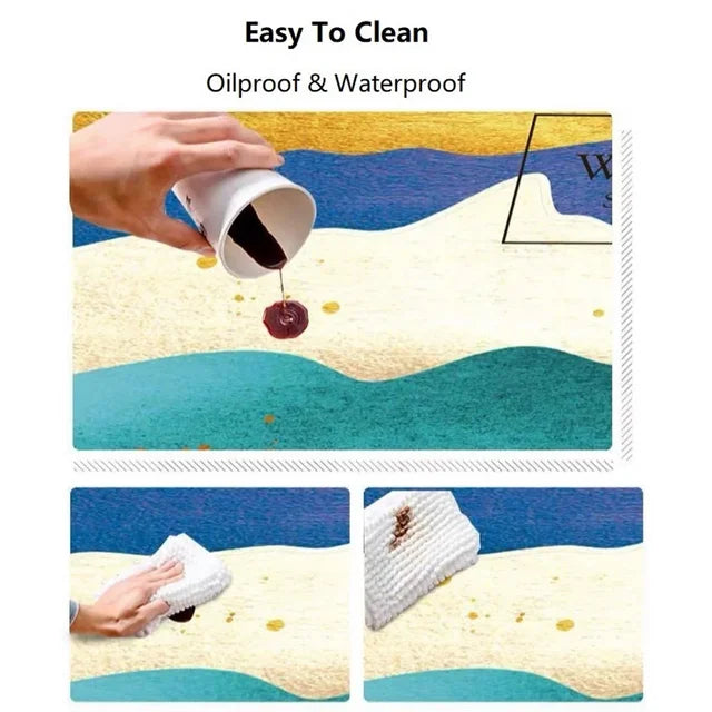 Anti-skli Teppe SoftGrip – Absorberende Vaskbar Teppe for Hver Plass | Skanto