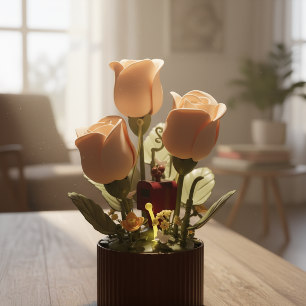 Magic Skantooom LED Interaktiv Blomlampe | Skanto