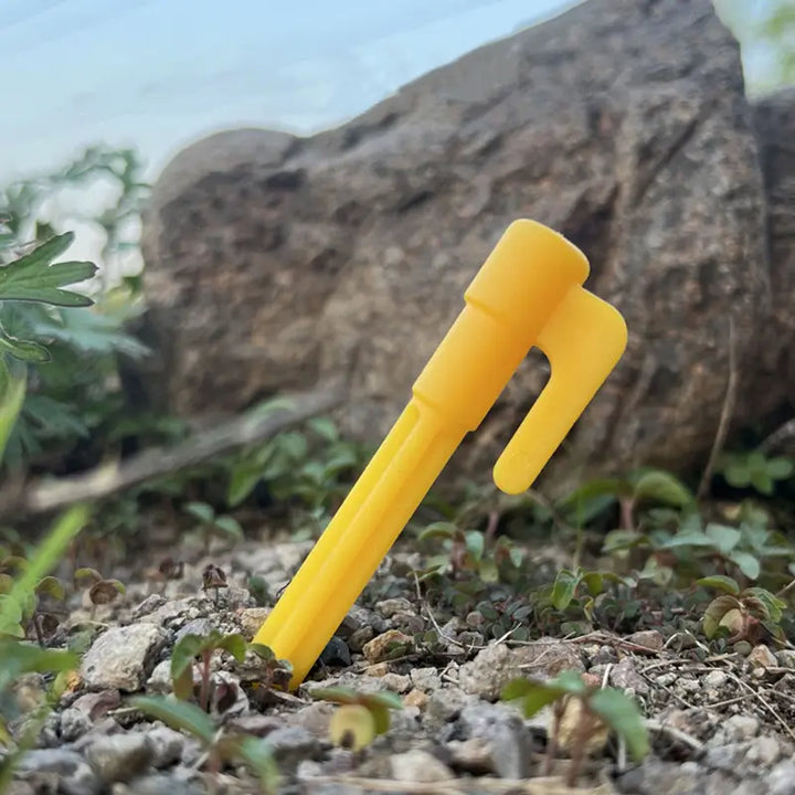 Skanto | Plast Teltplugger med Kroker – Camping Teltplugger for Presenninger og Baldakiner