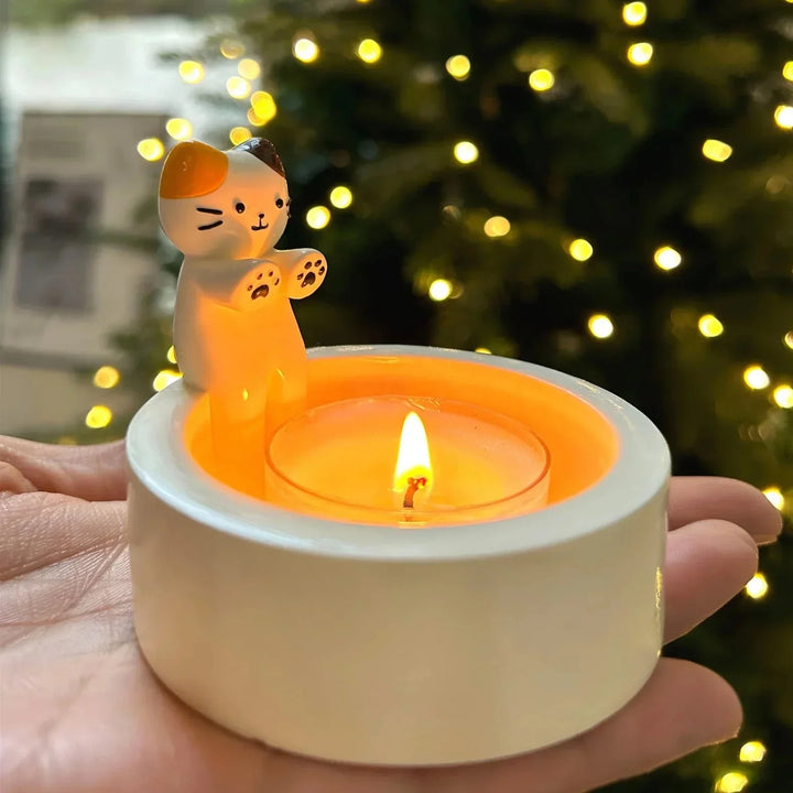 Skanto | Søt Katte Lysestake