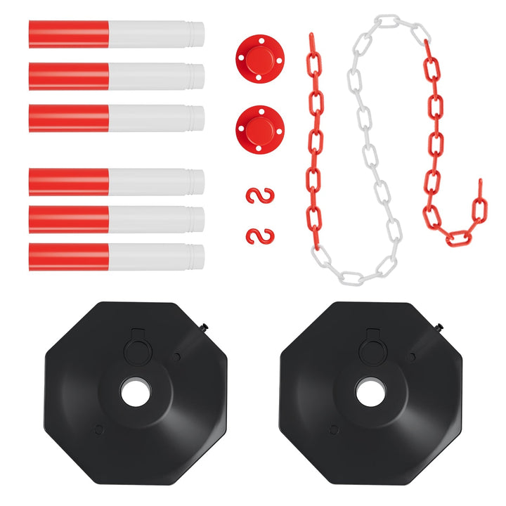 Barrier post chain post with chain length 1.4 m | Skanto