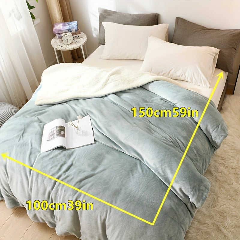 LuxeFlannel – Dobbelt-sidig Sherpa Teppe for Ultimat Komfort Skanto