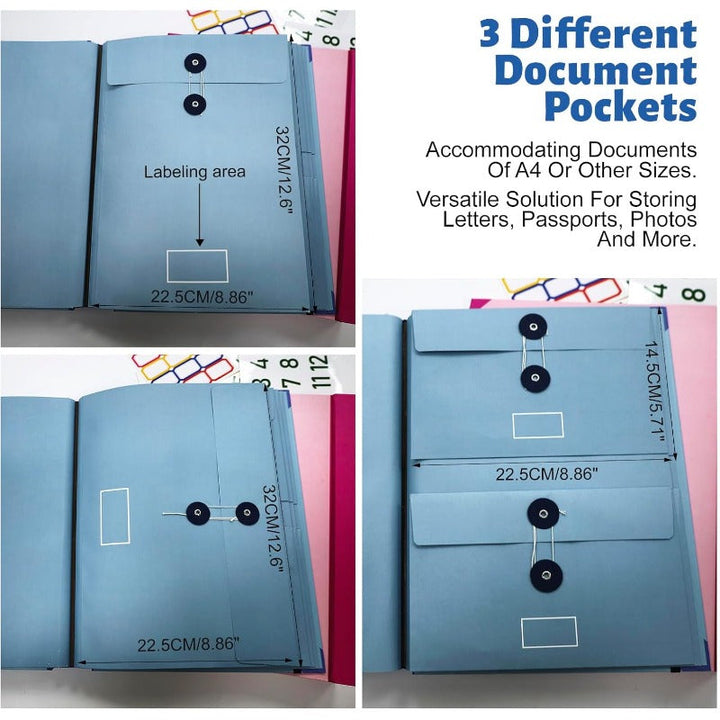 Skanto | Akordeon Organizer Folio