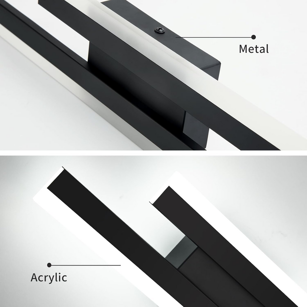 Skanto | LED-Wandleuchte | Modernes Design aus Acryl und Metall