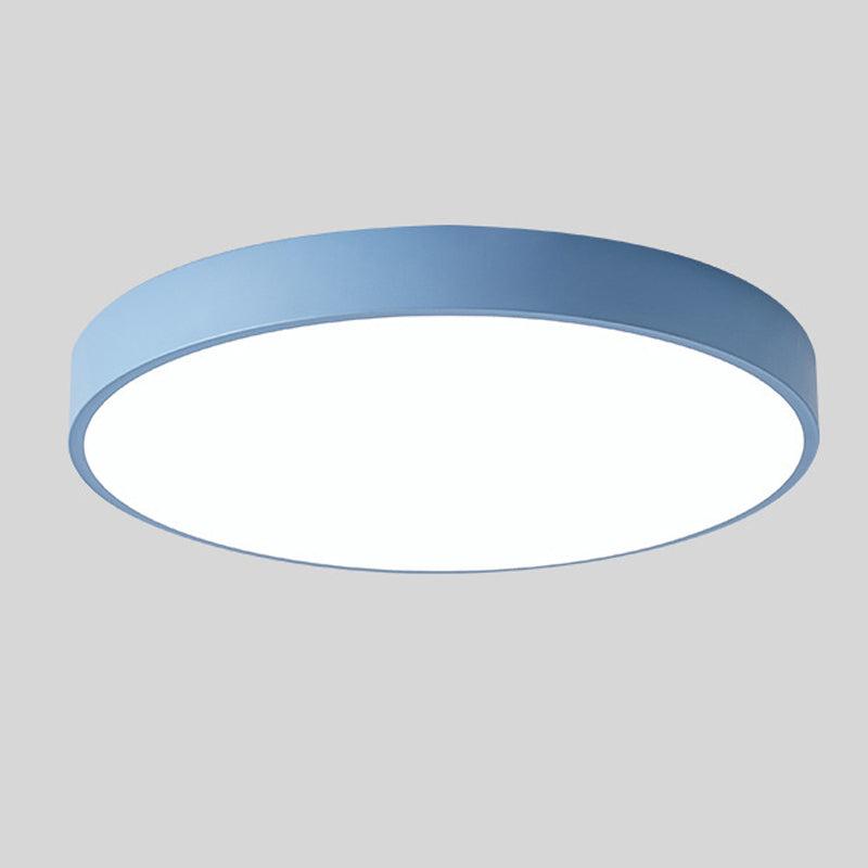 Skanto | Skandinavisk Sirkulær LED Taklampe | Myk Belysning, Minimalistisk Design & Ideell for Soverom og Arbeidsområder