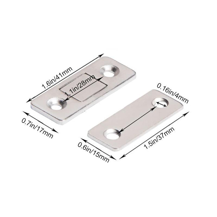 Magnetisk Dørstopper uten Hull (5 stk) | Skanto