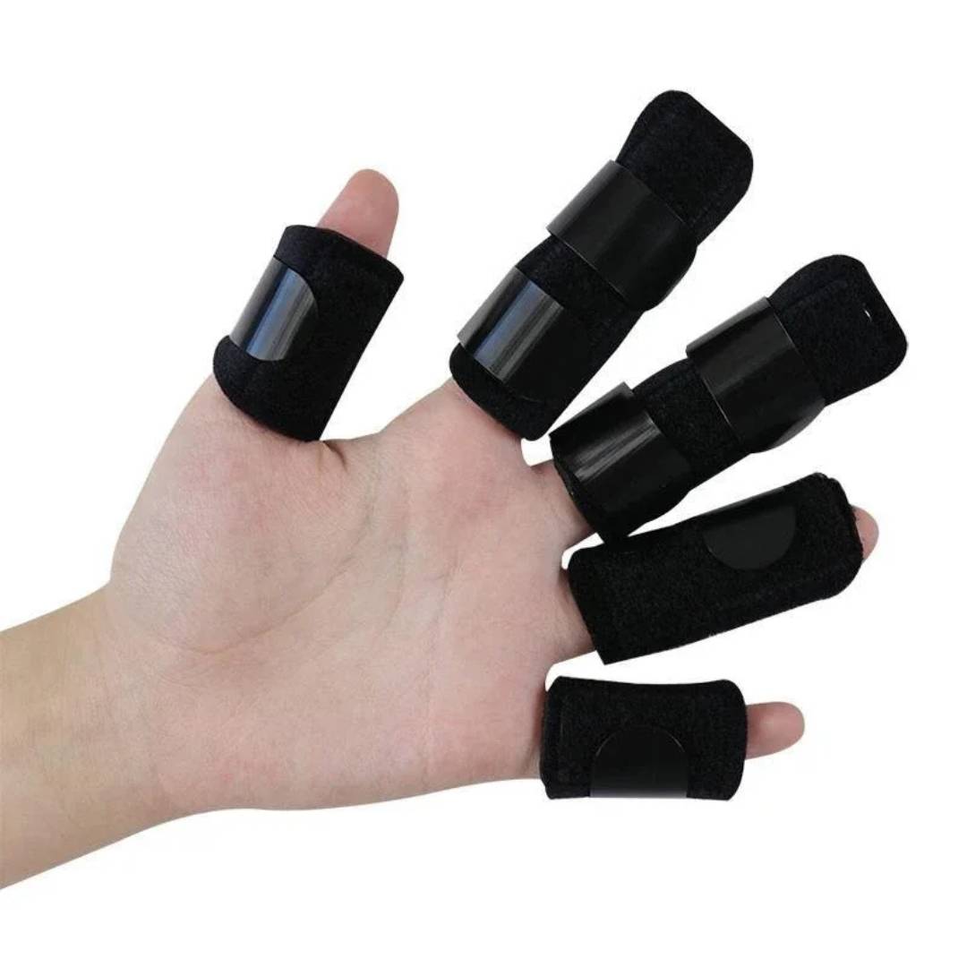 FingerEase Justerbart Finger Skinne | Komfortabel - Daglig Støtte Under Skriving - Skriving - Gaming - Håndverk Skanto