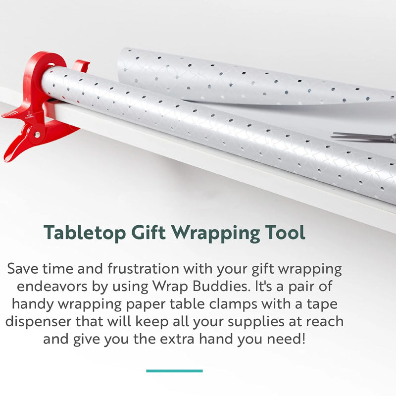 Skanto | 🎁Wrap Buddies Jule Bordgaveinnpakningsverktøysett