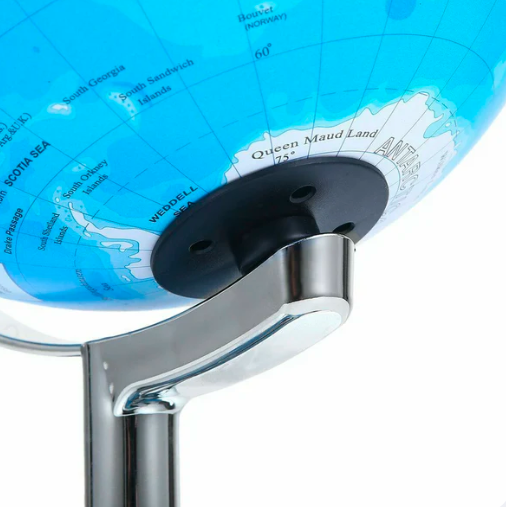 Skanto | Verdensglobus LED Stjernekart & Flytende Nattlys – Elektromagnetisk Levitasjonsglobus