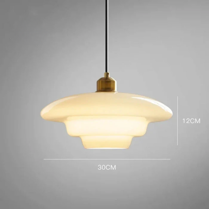 Skanto | Hvit Glass Design Pendellampe