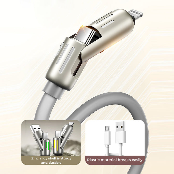 240W 4-i-1 USB C Kabel | Skanto