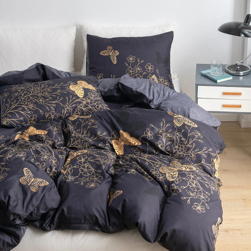 Skanto | Valora Midnight Butterfly Dynetrekk | 3 deler Set