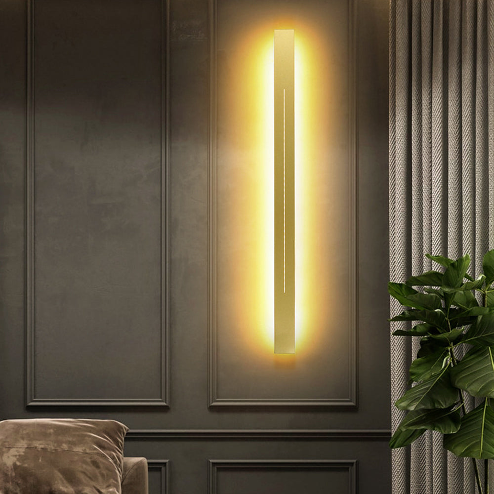 Moderne LED Vegglampe - LumièreGold | Skanto